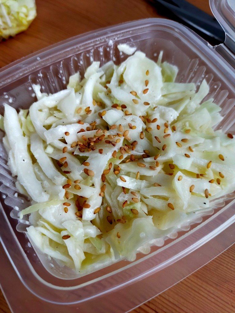salade de choux à la japonaise